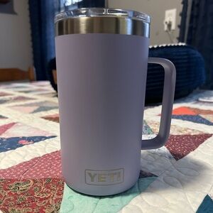 Yeti 24 oz Rambler mug in Cosmic Lilac DISCONTINUED COLOR